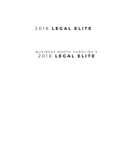 2018 Legal Elite